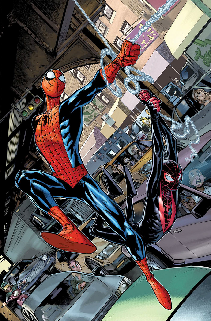 Spectacular Spider-Men #1 Cover I Incentive Humberto Ramos Virgin Cover