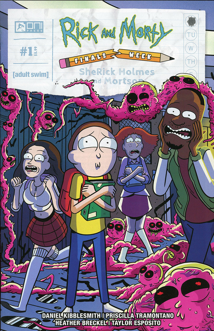 Rick And Morty Finals Week Sherick Holmes And Mortson #1 Cover C Incentive Marc Ellerby Interlocking Variant Cover