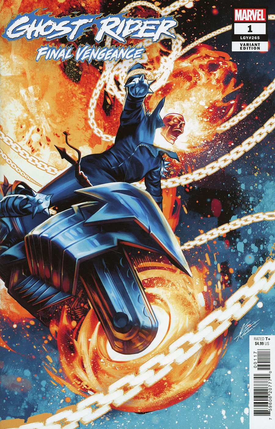 Ghost Rider Final Vengeance #1 Cover F Incentive Mateus Manhanini Variant Cover