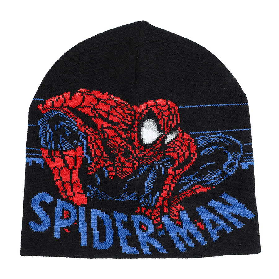 Marvel Spider-Man Reversible Jacquard Beanie