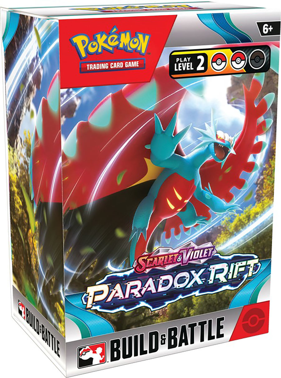 Pokemon Scarlet And Violet 4 Paradox Rift Build And Battle Box Display