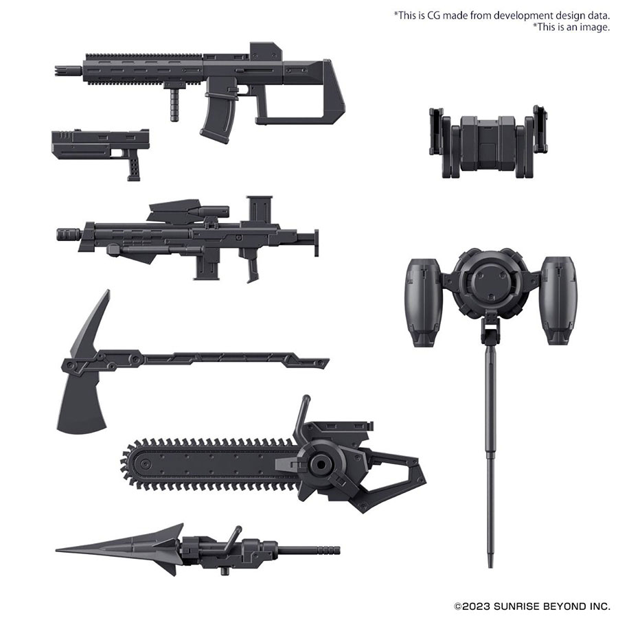 AMAIM Warrior At The Borderline High Grade 1/72 Kit - Weapon Set 6