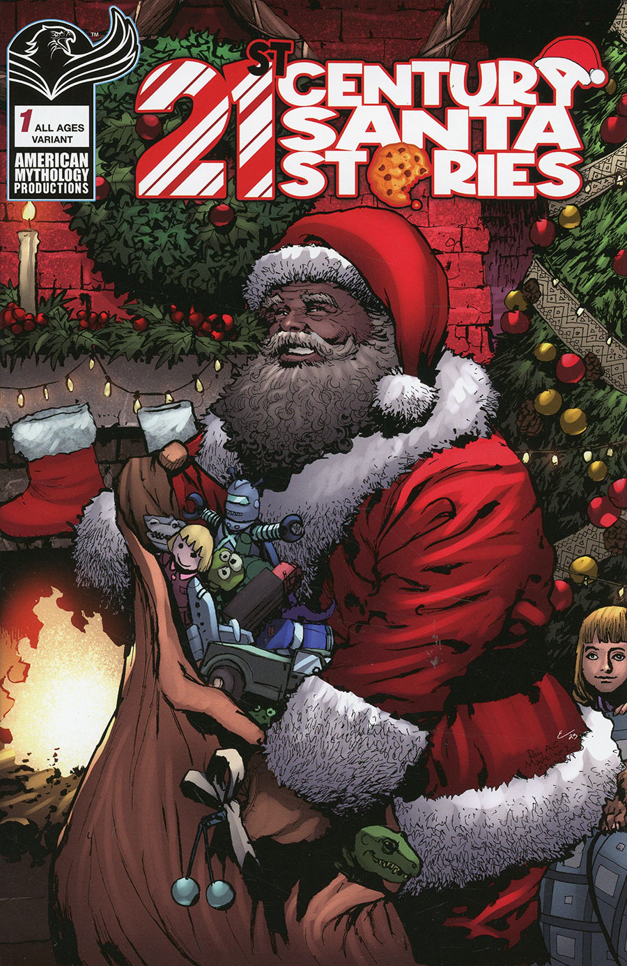 21st Century Santa Stories #1 Cover D Variant Roy Allen Martinez Santa Cover