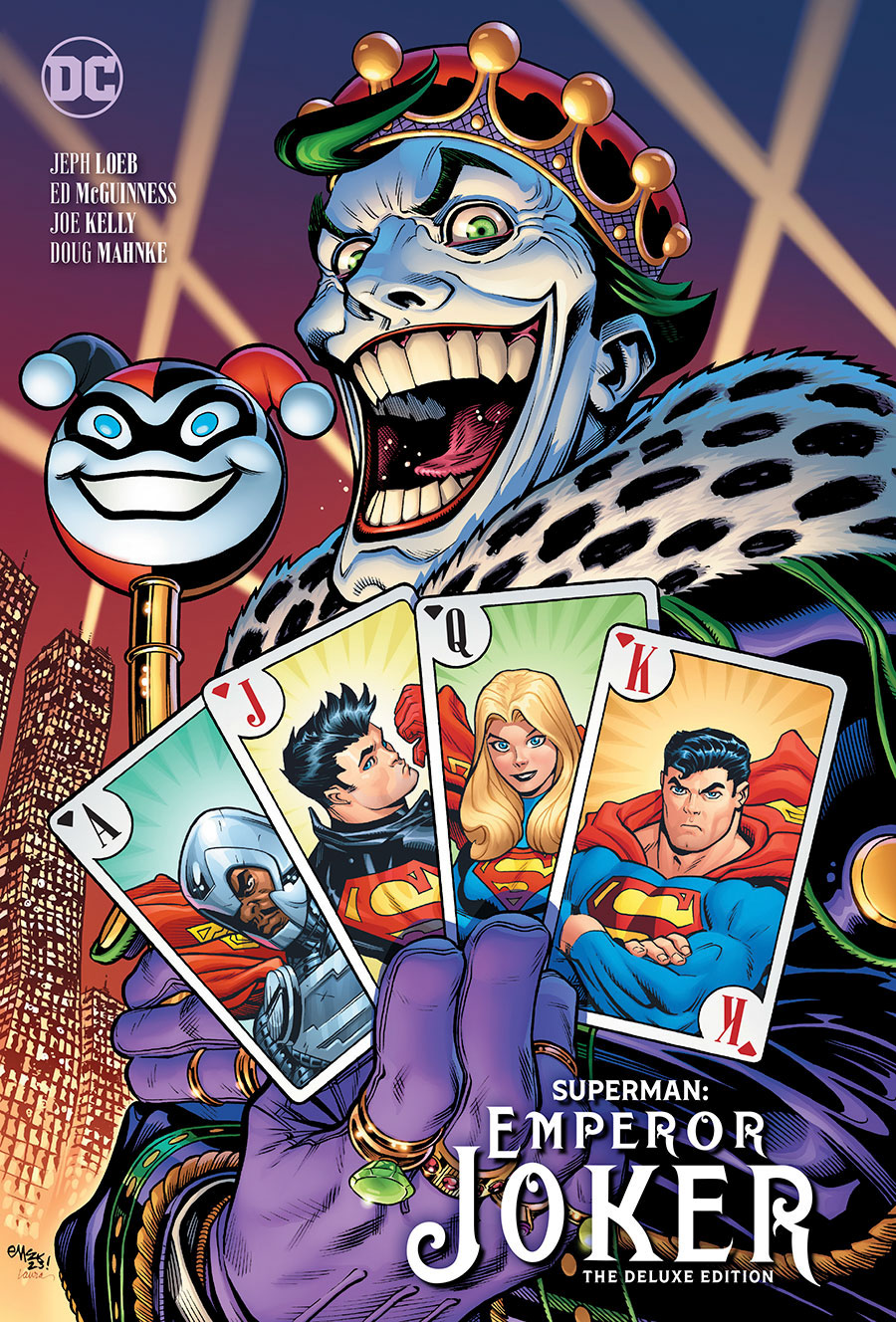Superman Emperor Joker The Deluxe Edition HC Direct Market Exclusive Ed McGuinness Variant Edition