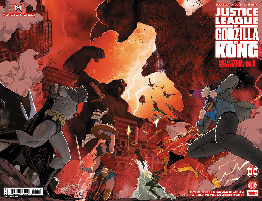 Justice League vs Godzilla vs Kong Monster-Sized Edition