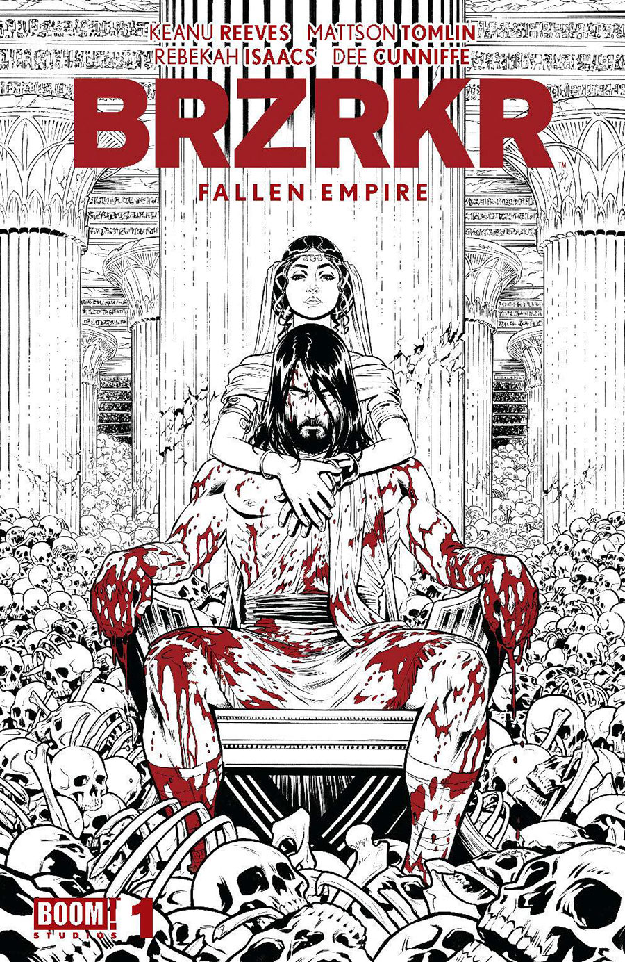 BRZRKR Fallen Empire #1 (One Shot) Cover M 2nd Ptg Rebekah Isaacs Variant Cover