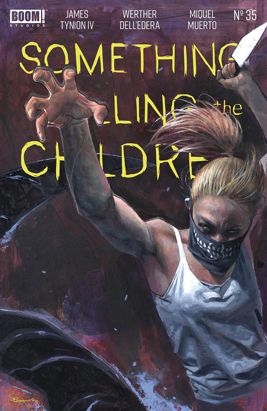 Something Is Killing The Children #35 Cover K 2nd Ptg Fabrizio De Tommaso Variant Cover