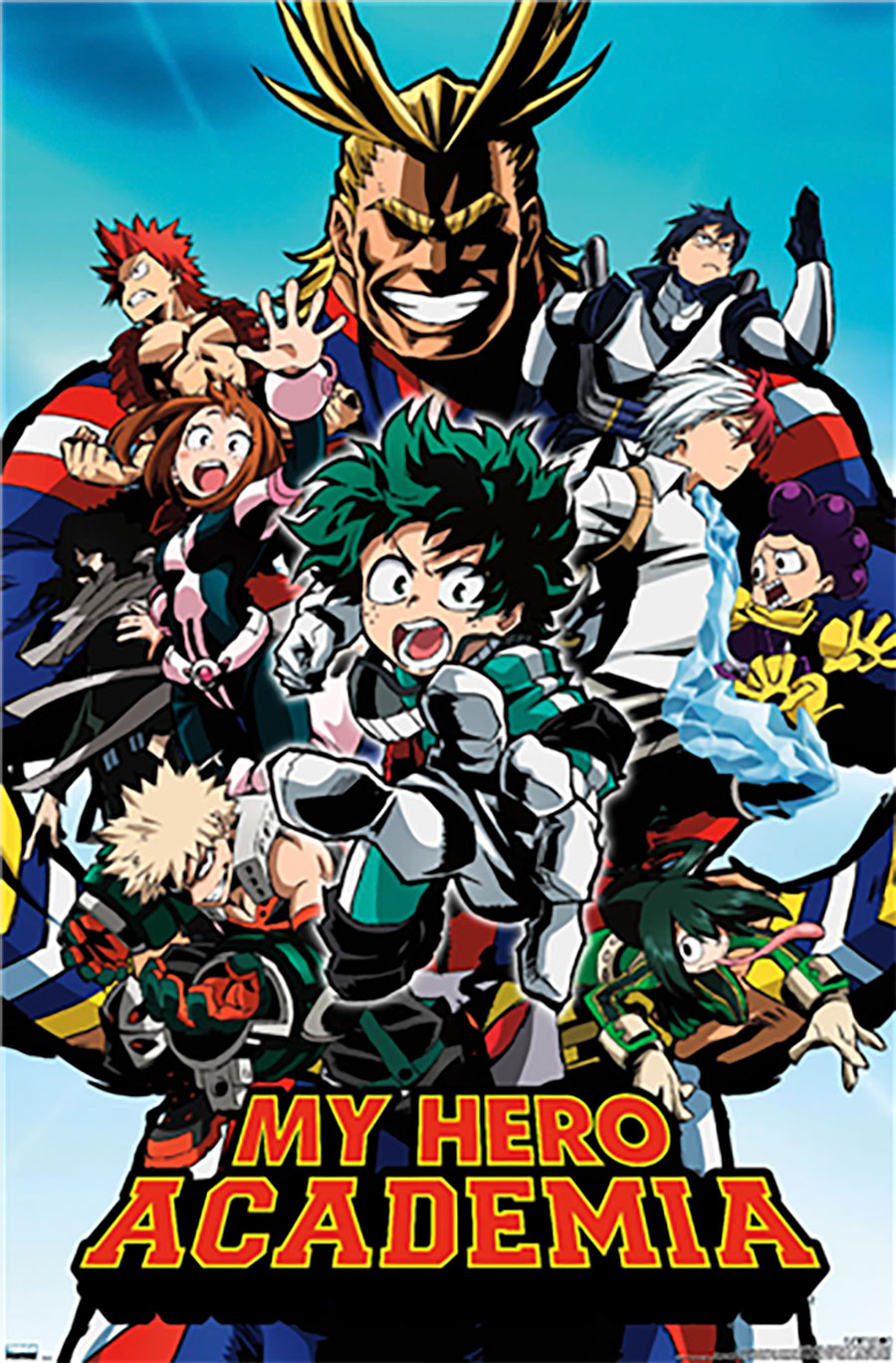 My Hero Academia Group Collage Poster