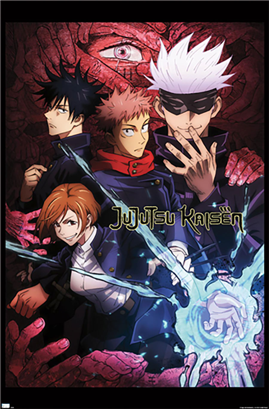 Jujutsu Kaisen One Sheet English Poster
