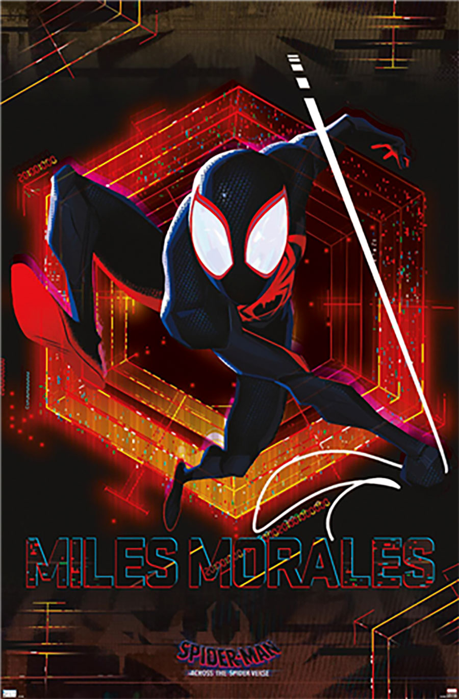 Marvel Spider-Man Across The Spider-Verse Miles Poster