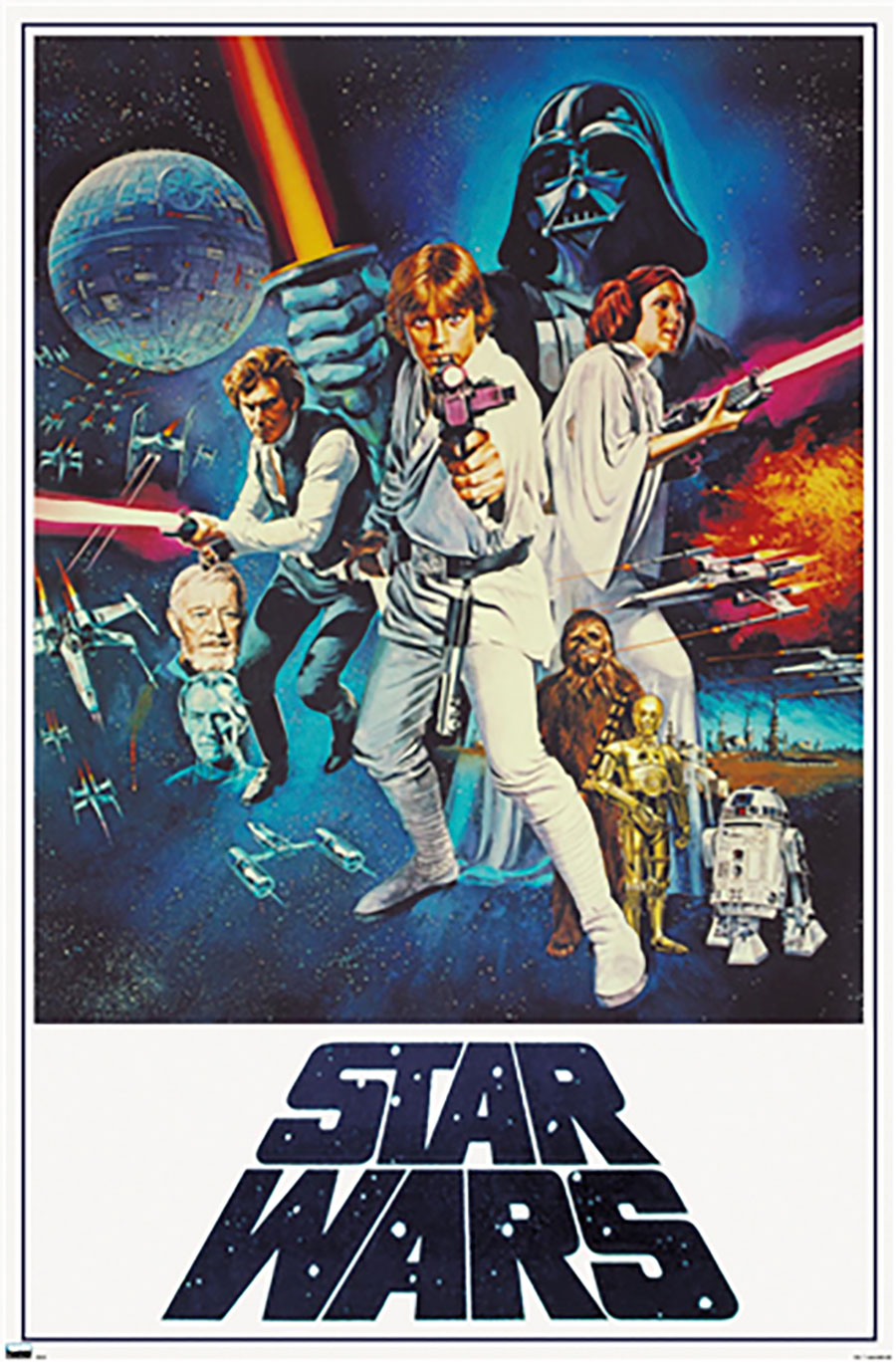 Star Wars A New Hope One Sheet (No Billing Block) Poster