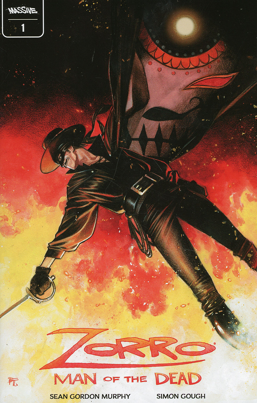Zorro Man Of The Dead #1 Cover K Variant Dike Ruan Cover