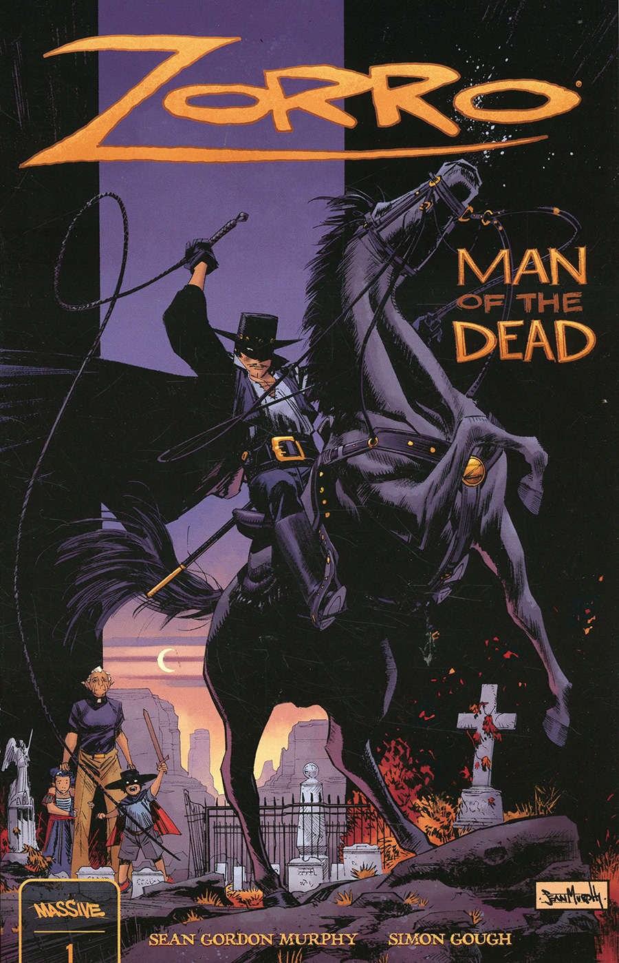 Zorro Man Of The Dead #1 Cover M Variant Sean Gordon Murphy Foil Cover