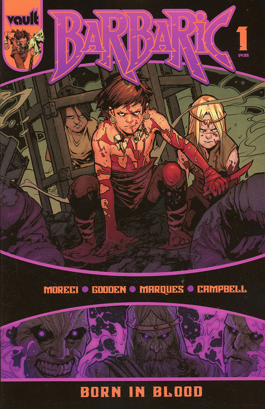 Barbaric Born In Blood #1 Cover A Regular Nathan Gooden Cover