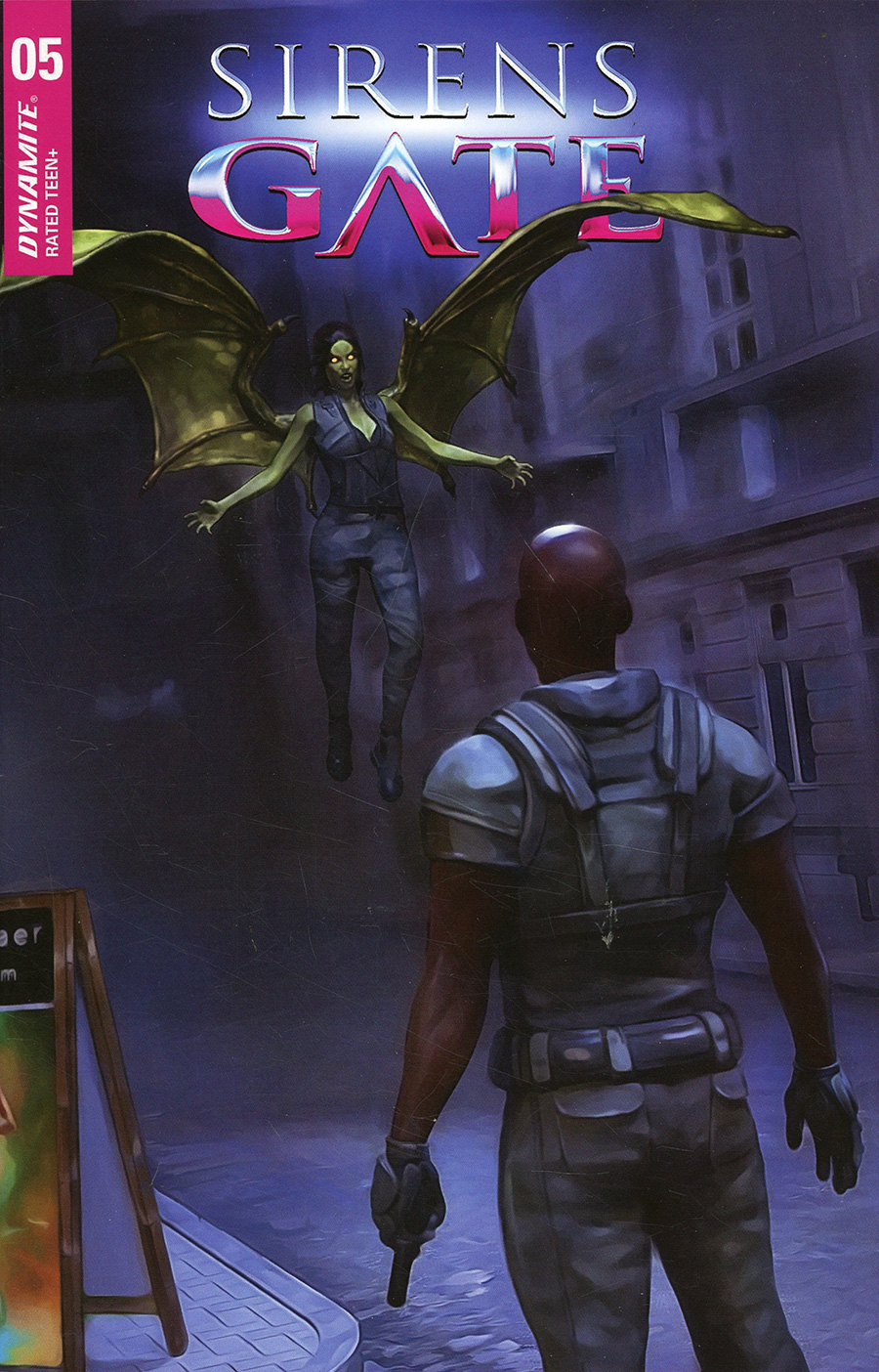 Sirens Gate #5 Cover E Variant Shannon Maer Wings Cover