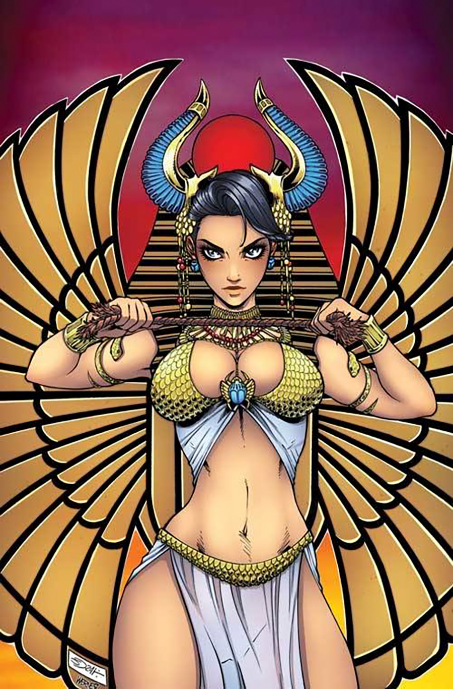 Sirens Gate #5 Cover G Incentive Sorah Sungh Cleopatra Virgin Variant Cover