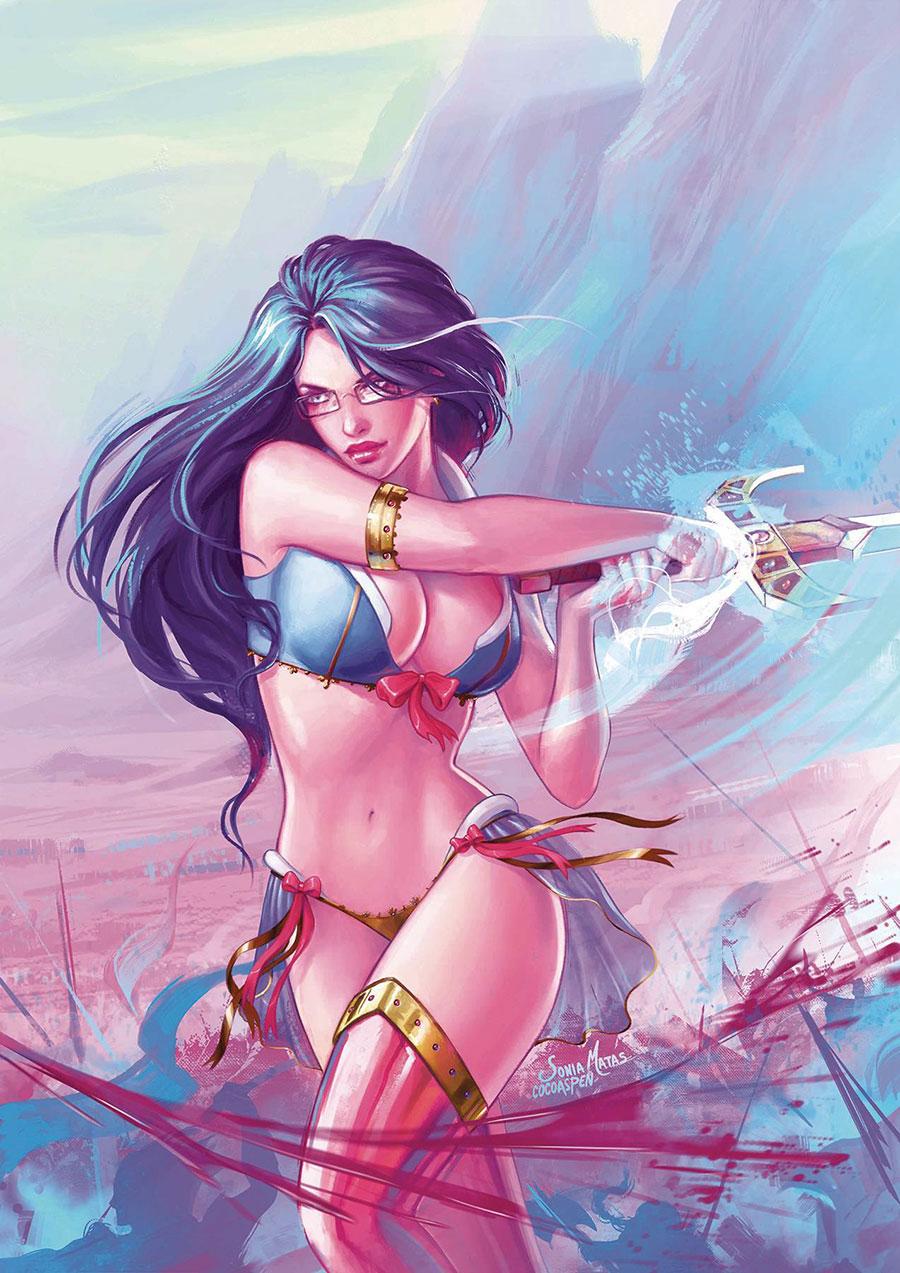 Grimm Fairy Tales Presents Myst Dragons Guard #1 (One Shot) Cover D Incentive Sonia Matas & Cocoaspen Variant Cover