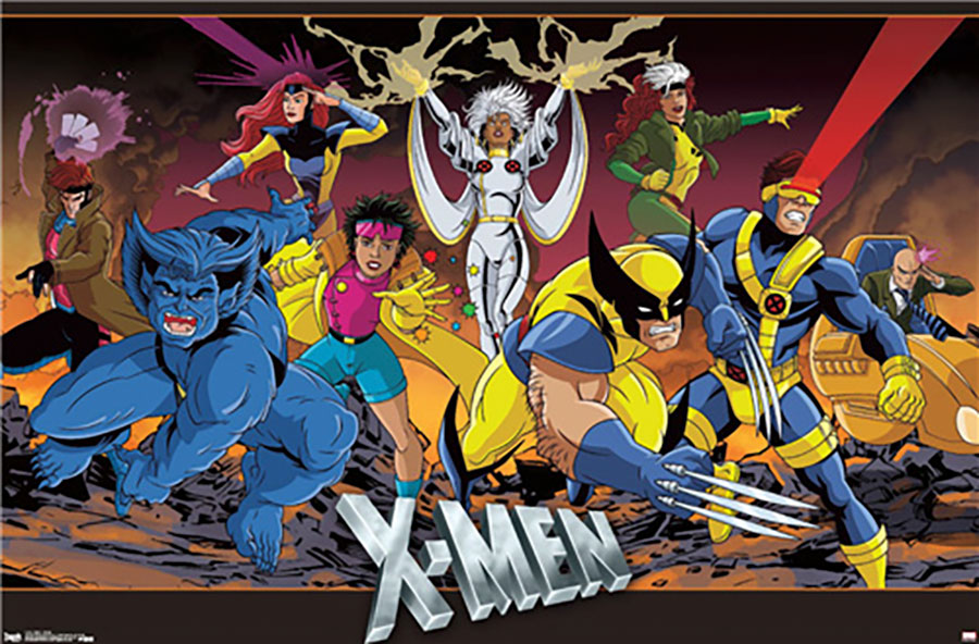 Marvel Comics X-Men Group Shot Poster