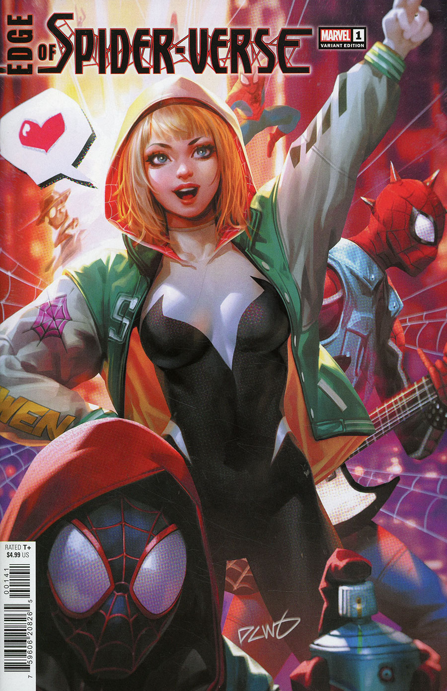 Edge Of Spider-Verse Vol 4 #1 Cover E Variant Derrick Chew Spider-Gwen Cover