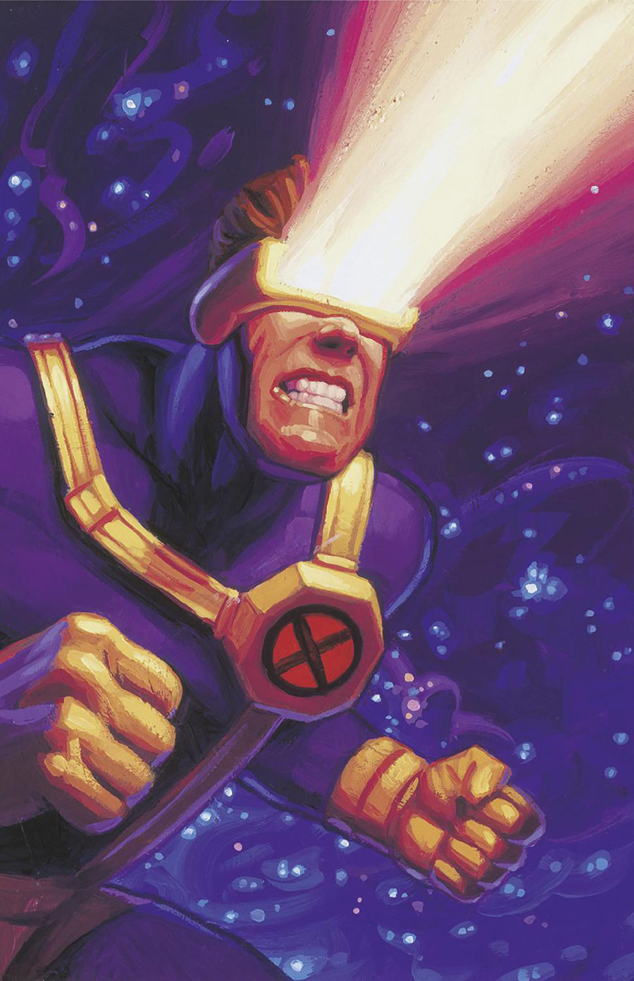 Marvel Super Heroes Secret Wars Battleworld #3 Cover G Incentive Greg Hildebrandt & Tim Hildebrandt Marvel Masterpieces III Cyclops Virgin Cover