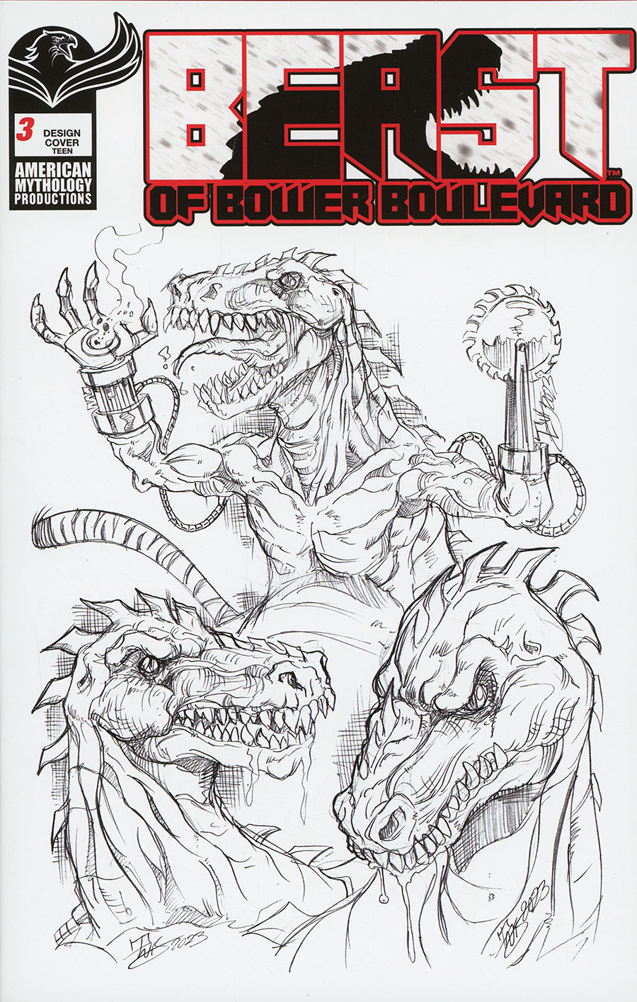 Beast Of Bower Boulevard #3 Cover C Limited Edition Variant Cover