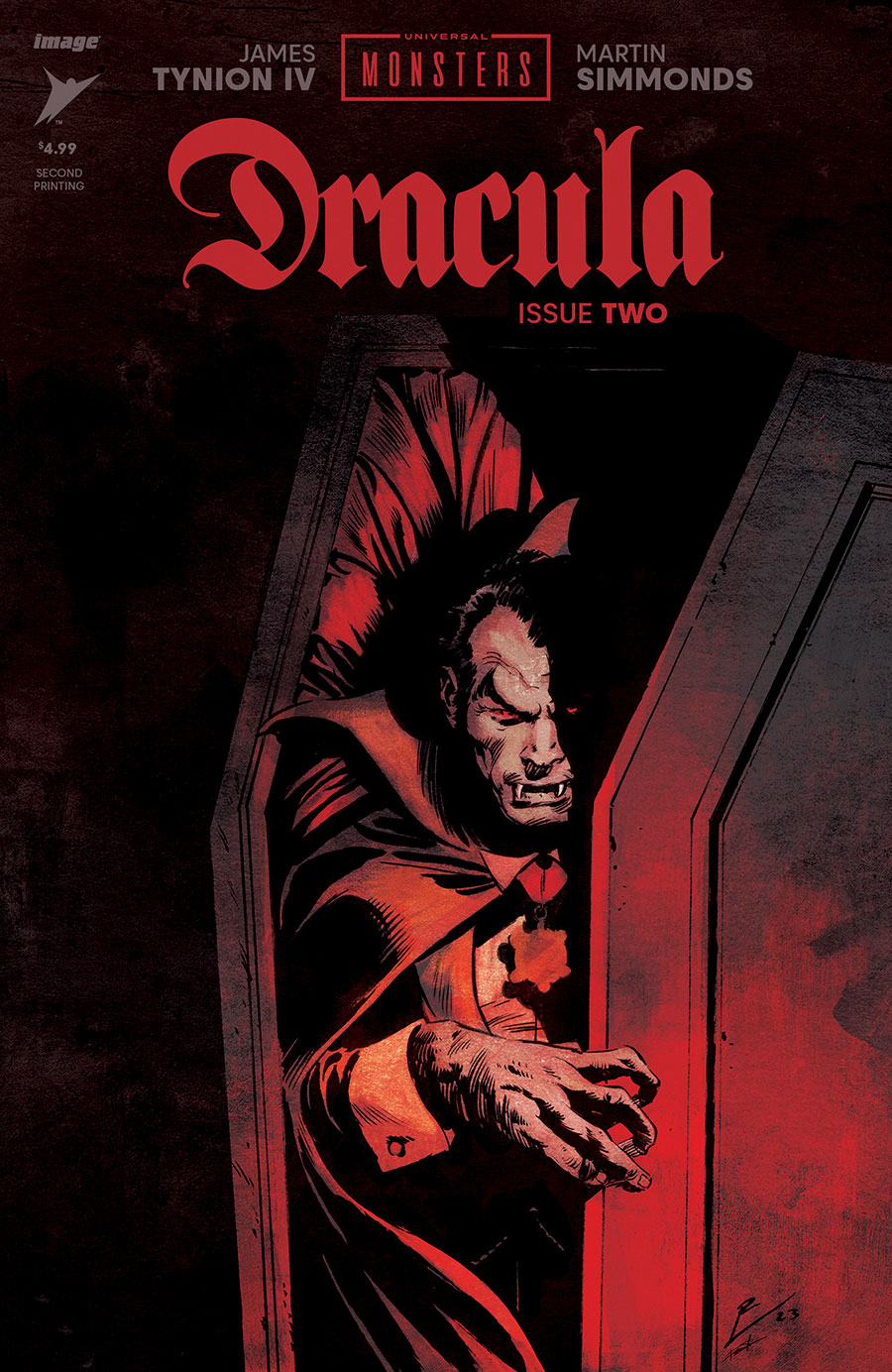 Universal Monsters Dracula #2 Cover D 2nd Ptg