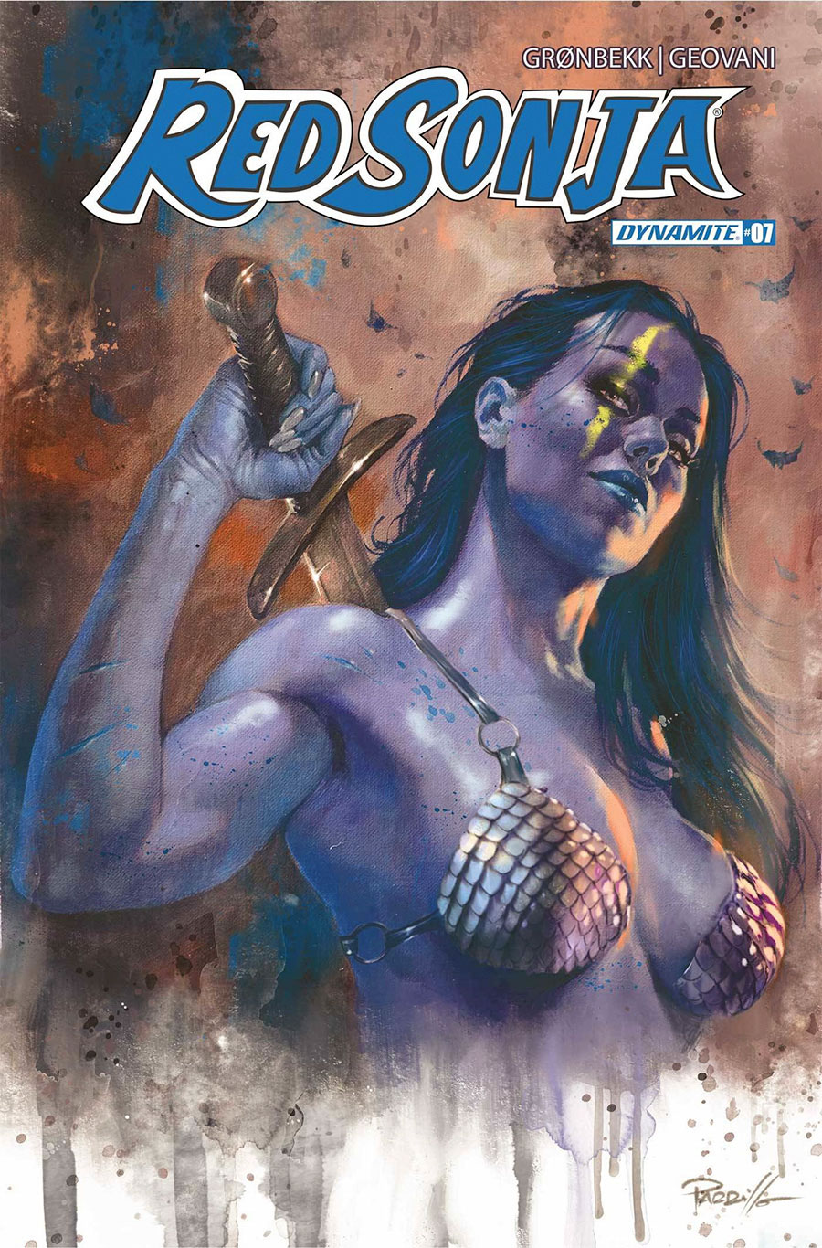 Red Sonja Vol 10 #7 Cover M Variant Lucio Parrillo Ultraviolet Cover