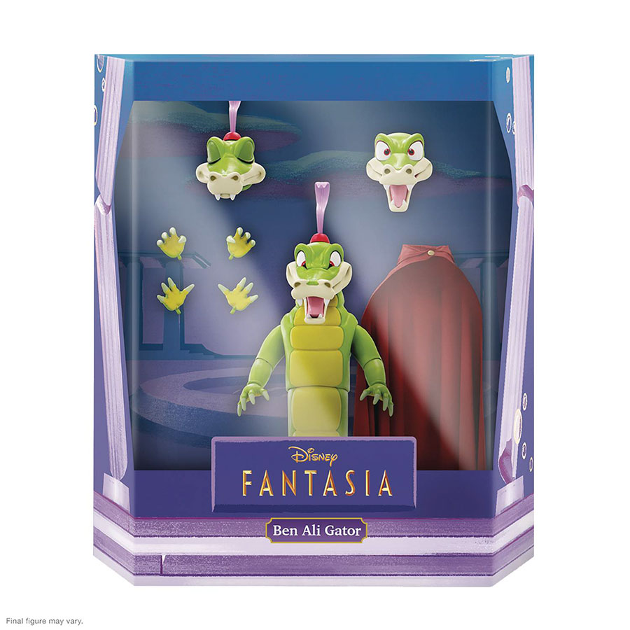 Disney Ultimates Wave 3 Fantasia Ben Ali Gator Action Figure