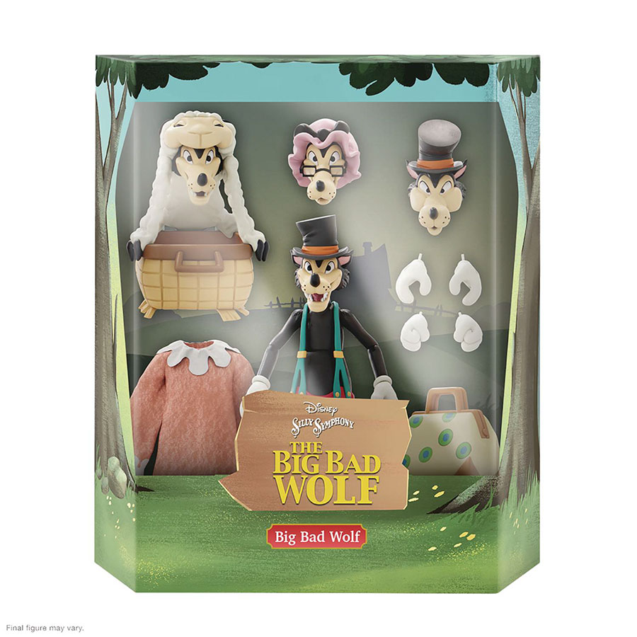 Disney Ultimates Wave 3 Silly Symphony Big Bad Wolf Action Figure