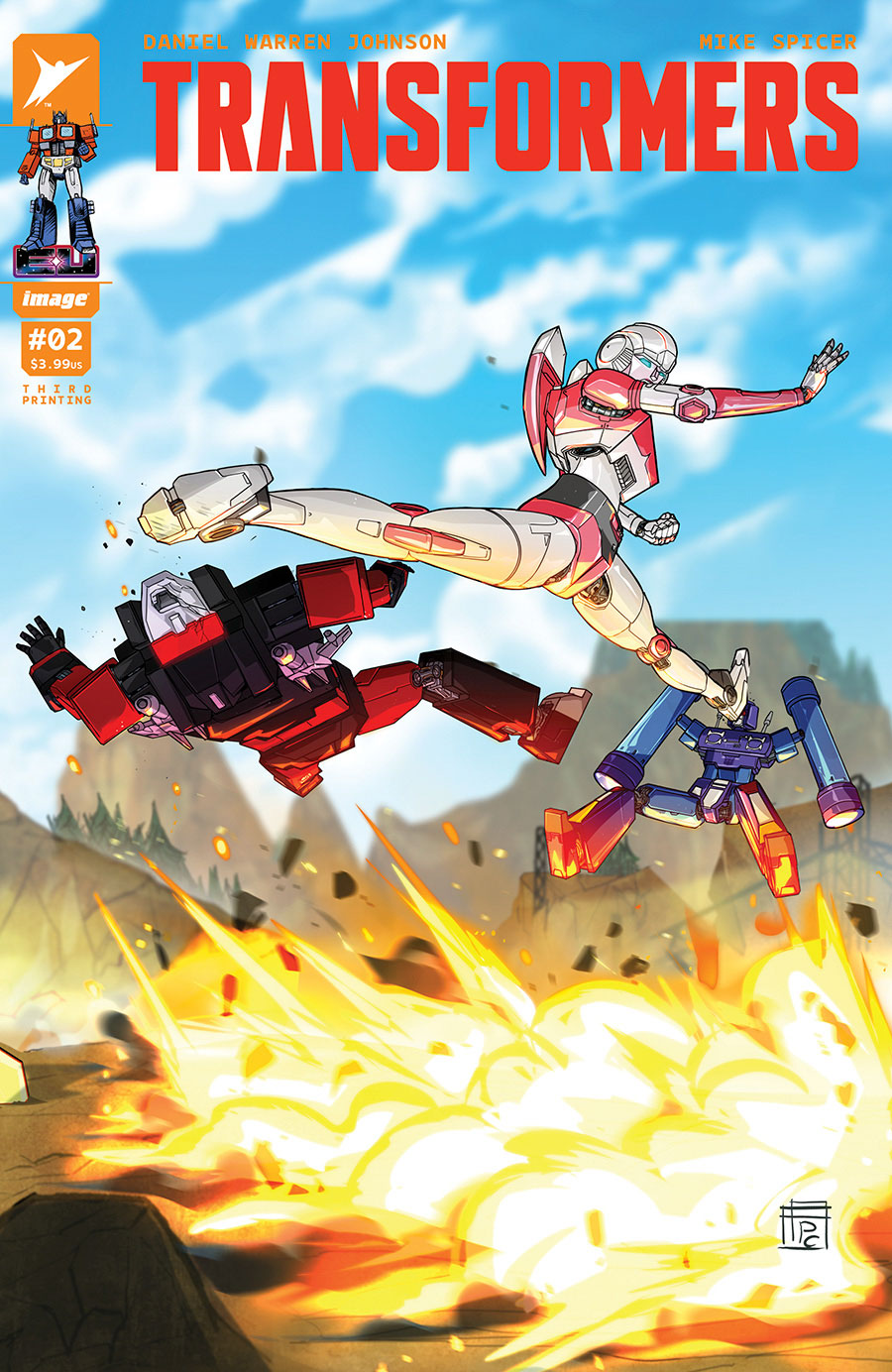 Transformers #5 Third Printing Cover Parel & Chuong Variant Optimus Prime - Comic Book Transformers #5 Third Printing Cover Parel & Chuong Variant Optimus Prime - Comic Book