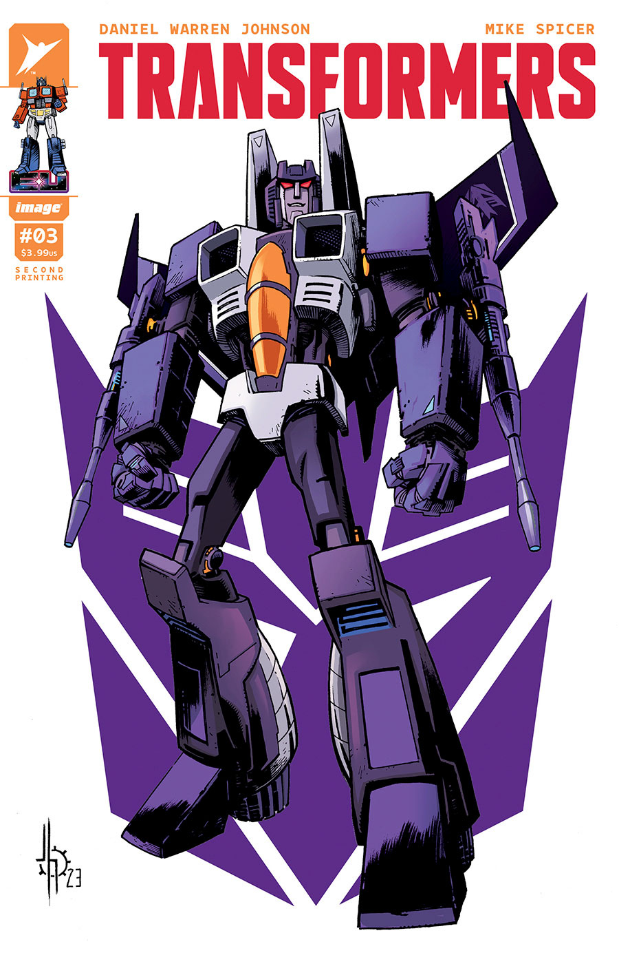 Transformers Vol 5 #3 Cover F 2nd Ptg A Jason Howard Skywarp Variant Cover (Limit 1 Per Customer)