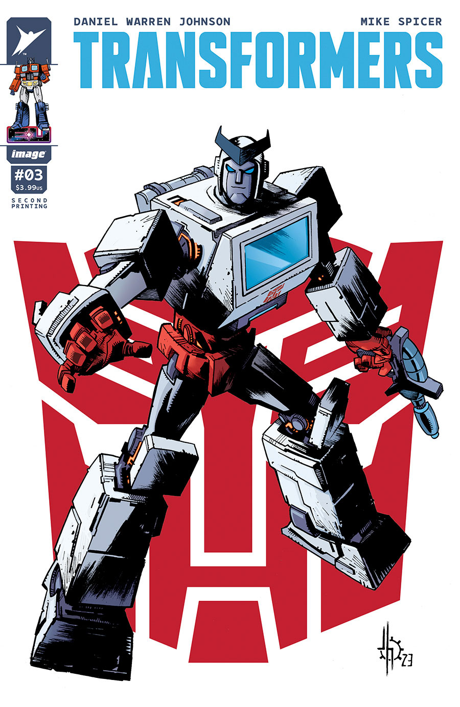 Transformers Vol 5 #3 Cover G 2nd Ptg B Jason Howard Ratchet Variant Cover (Limit 1 Per Customer)
