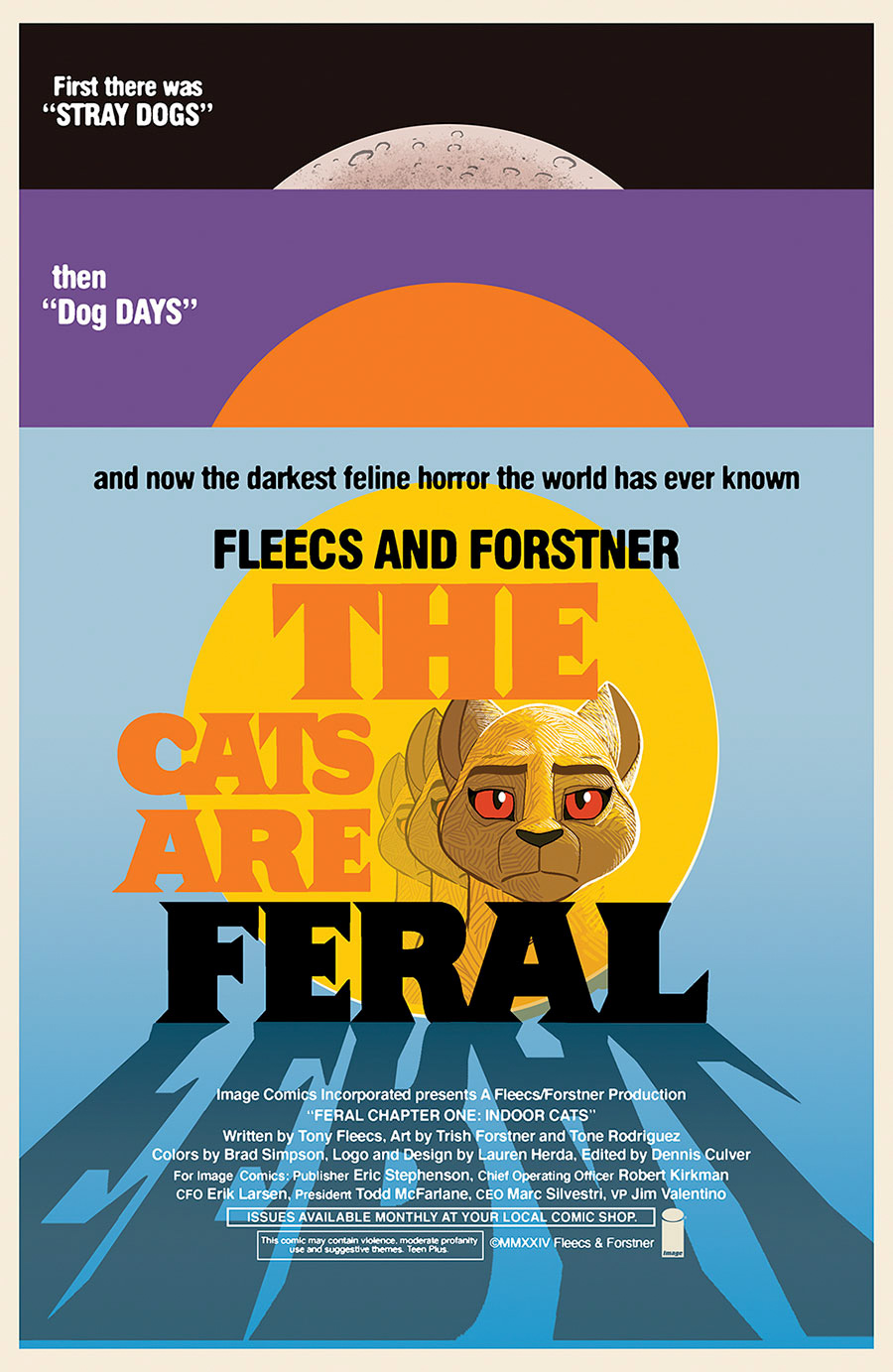 Feral #1 Cover F Incentive Trish Forstner & Tony Fleecs Day Of The Dead Homage Variant Cover