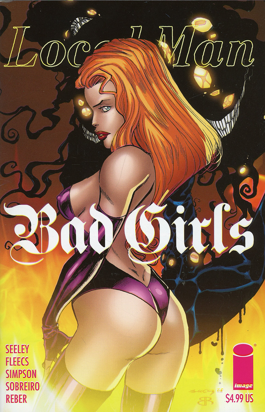 Local Man Bad Girls #1 (One Shot) Cover C Variant Tim Seeley & Brian Reber Cover