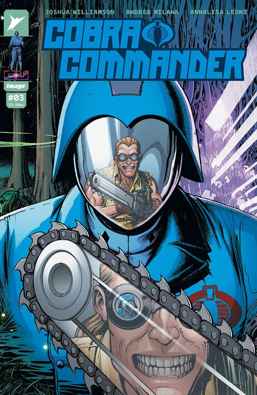 Cobra Commander #3 Cover C Incentive Chris Burnham Connecting Variant Cover