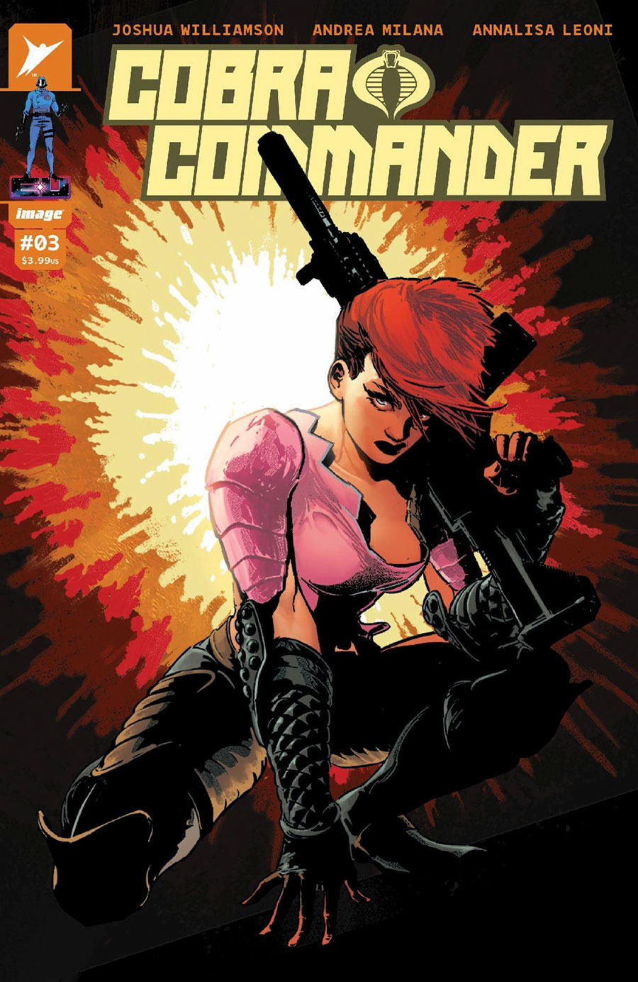 Cobra Commander #3 Cover D Incentive Priscilla Petraites & Frank Martin Variant Cover