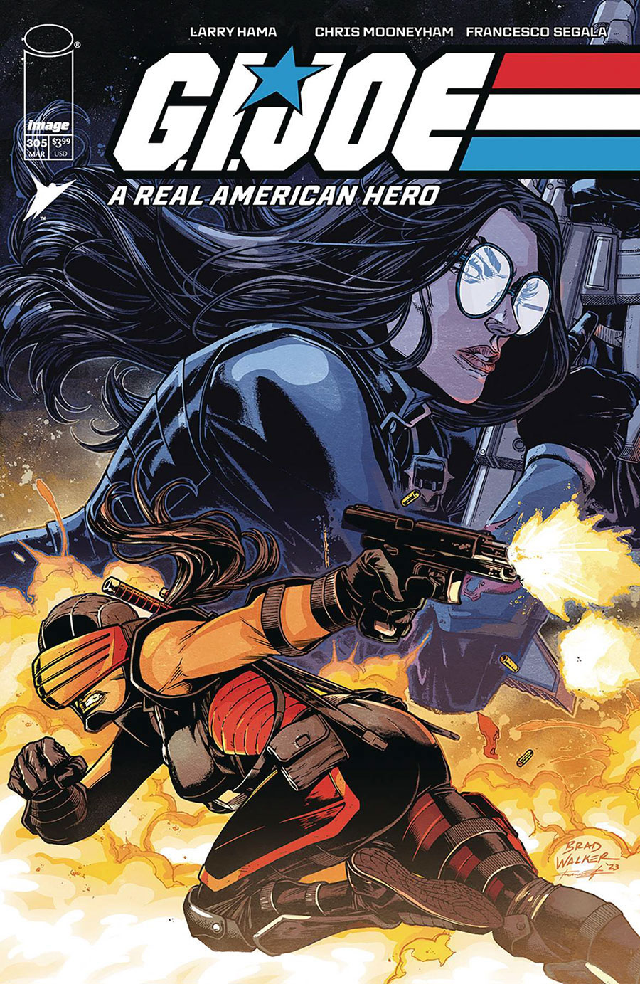 GI Joe A Real American Hero #305 Cover C Incentive Brad Walker & Francesco Segala Variant Cover