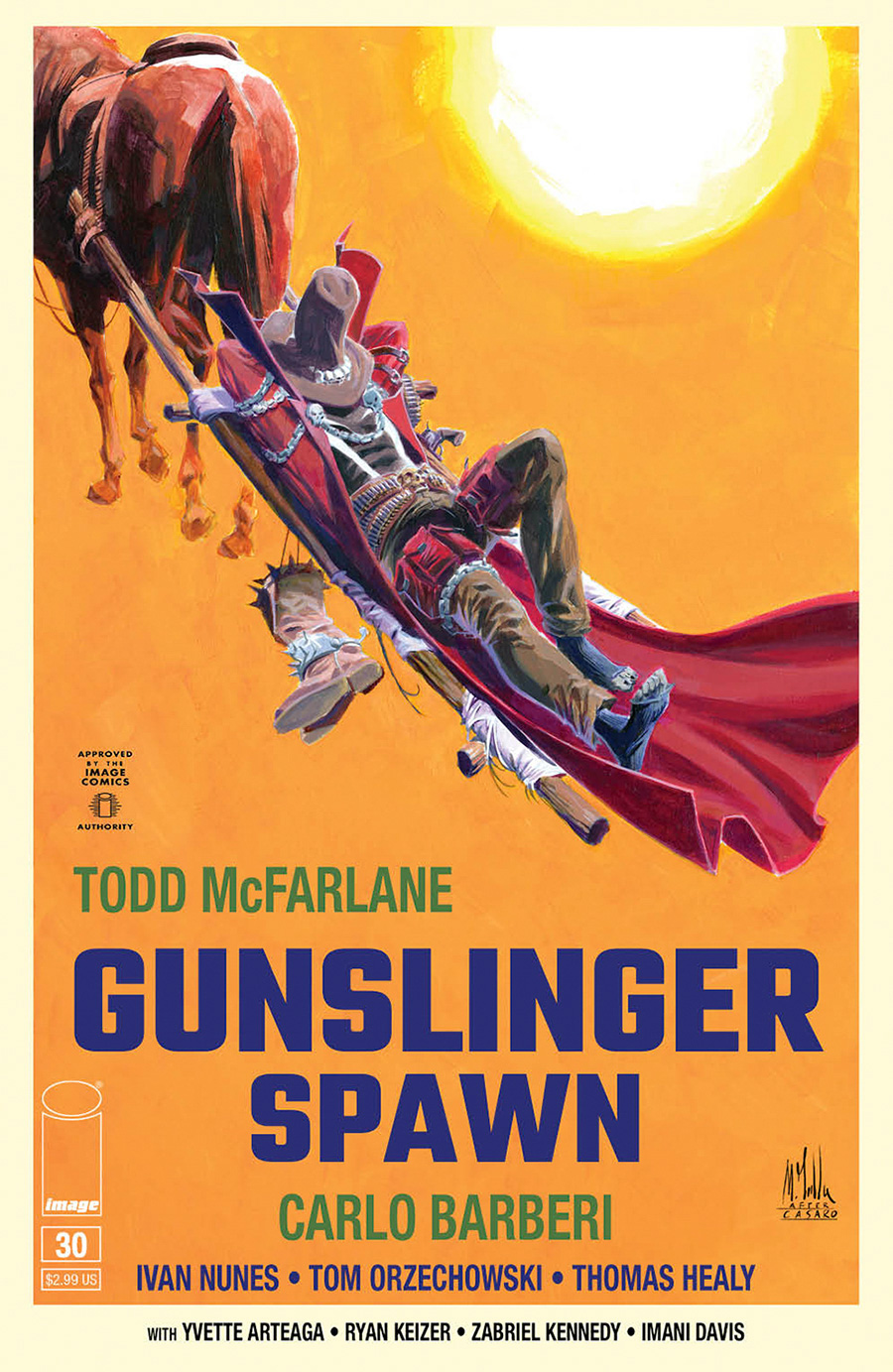 Gunslinger Spawn #30 Cover A Regular Marco Failla Cover