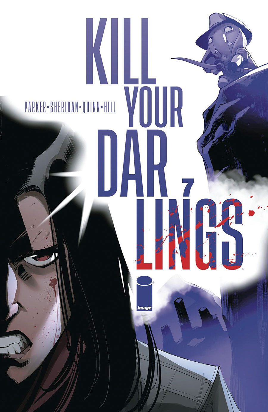 Kill Your Darlings #7 Cover A Regular Bob Quinn Cover