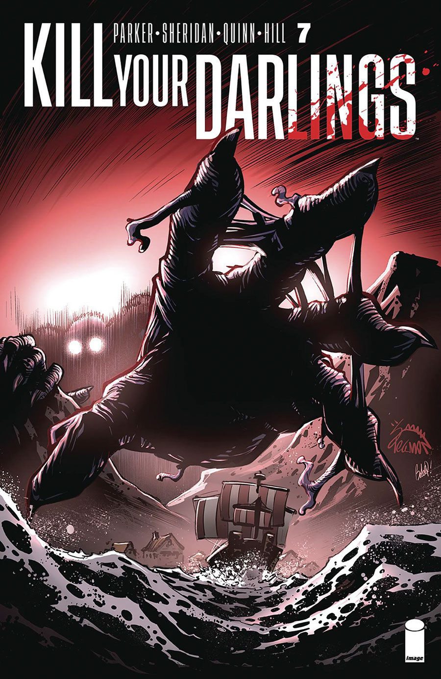 Kill Your Darlings #7 Cover B Variant Ryan Stegman Cover