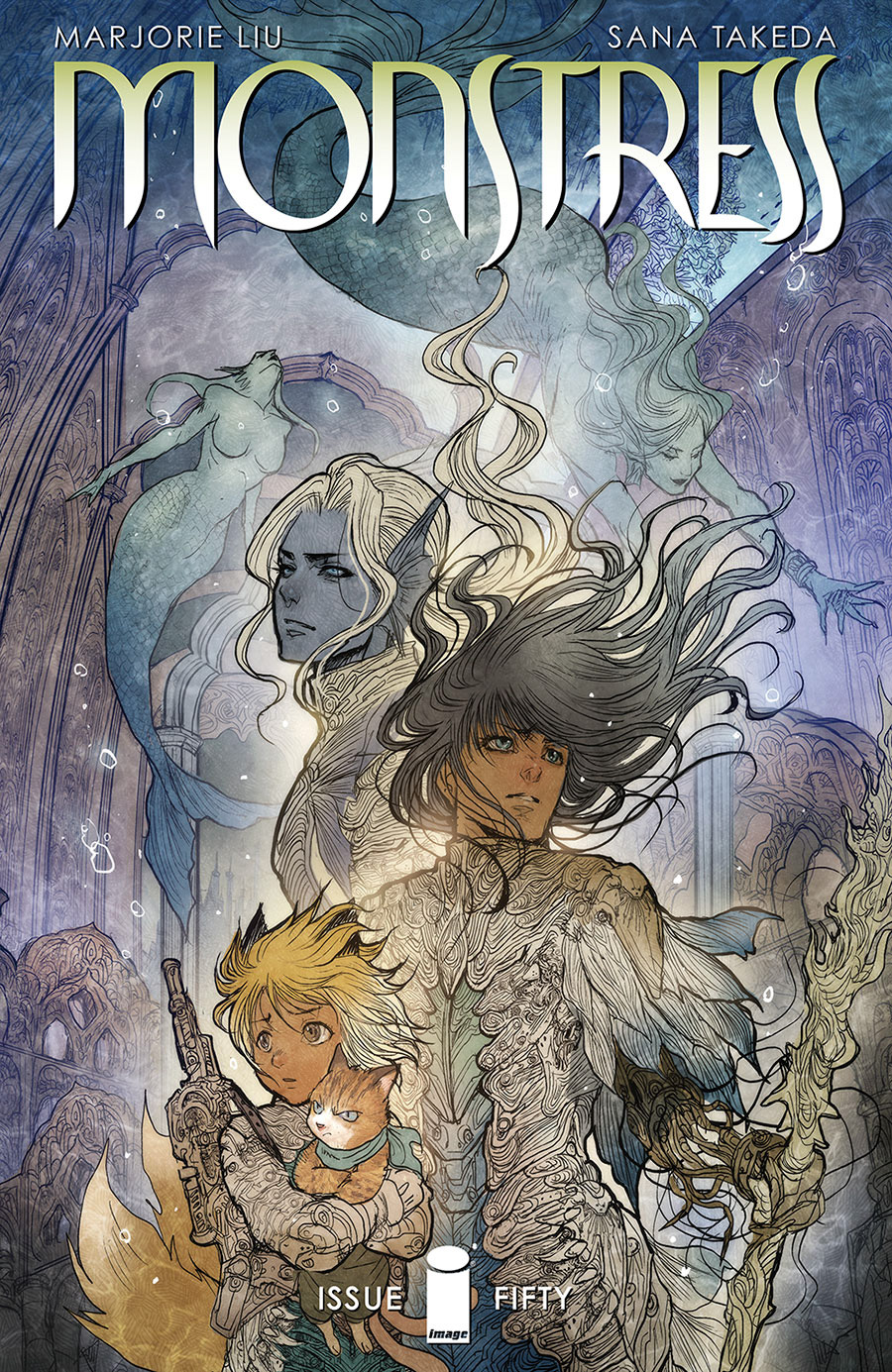 Monstress #50 Cover C Variant Sana Takeda Cover