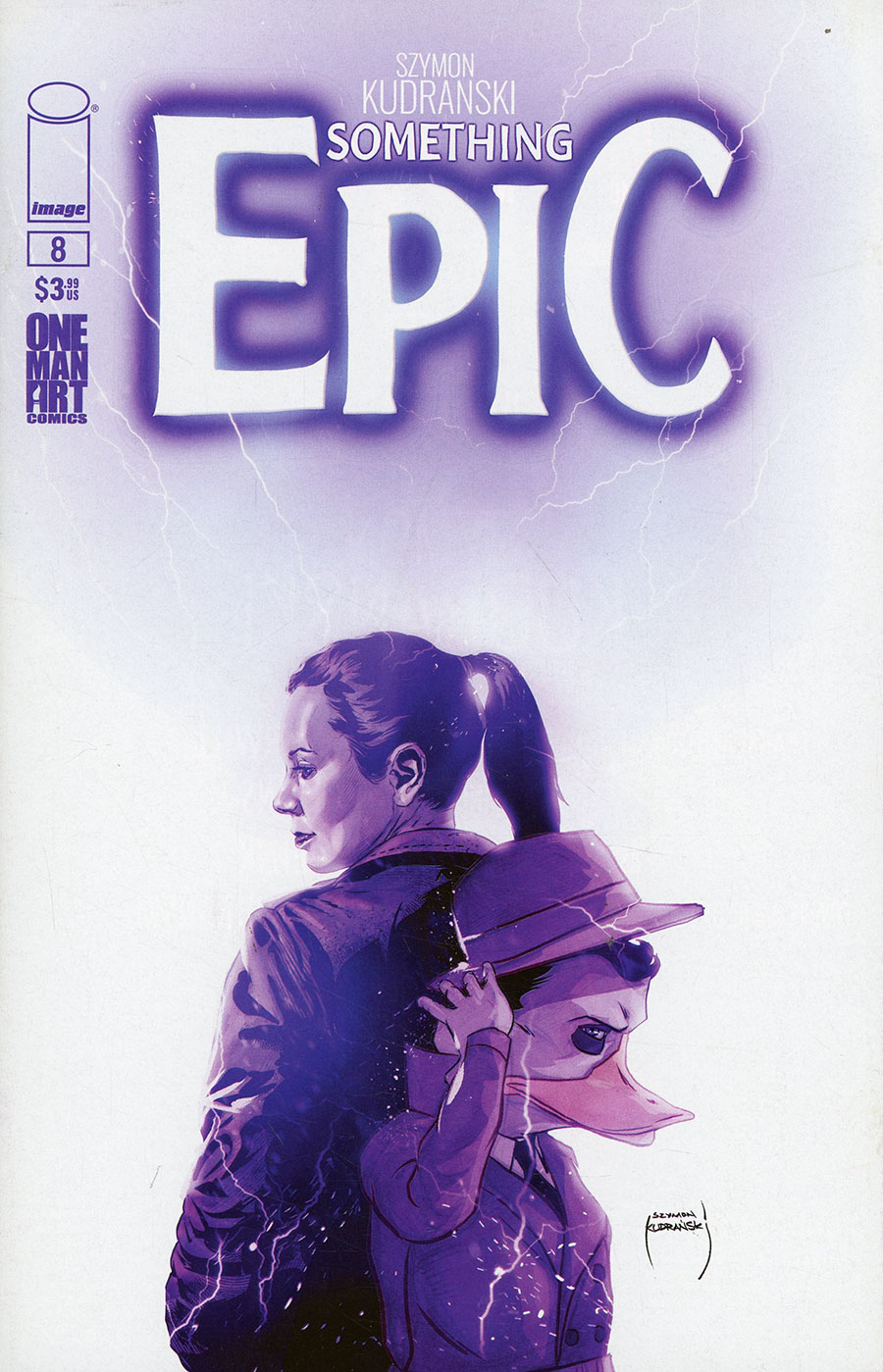 Something Epic #8 Cover A Regular Szymon Kudranski Cover