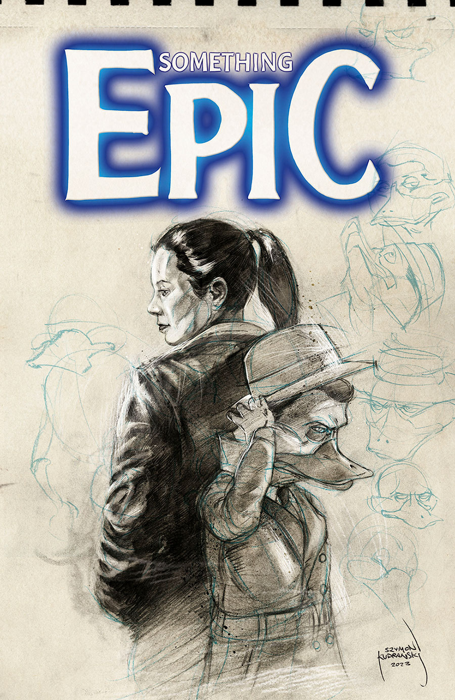 Something Epic #8 Cover B Variant Szymon Kudranski Cover