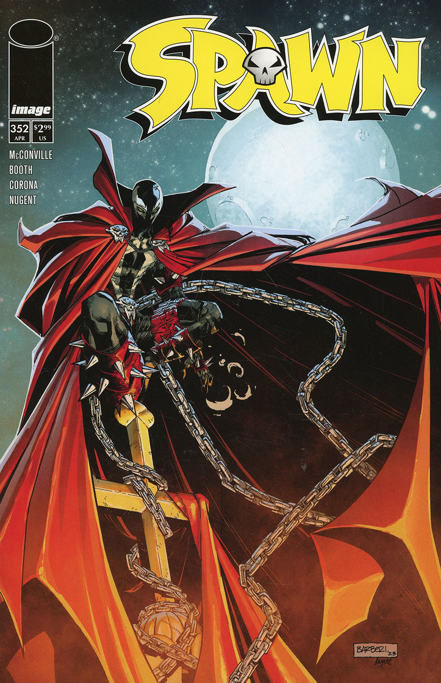 Spawn #352 Cover A Regular Carlo Barberi Cover