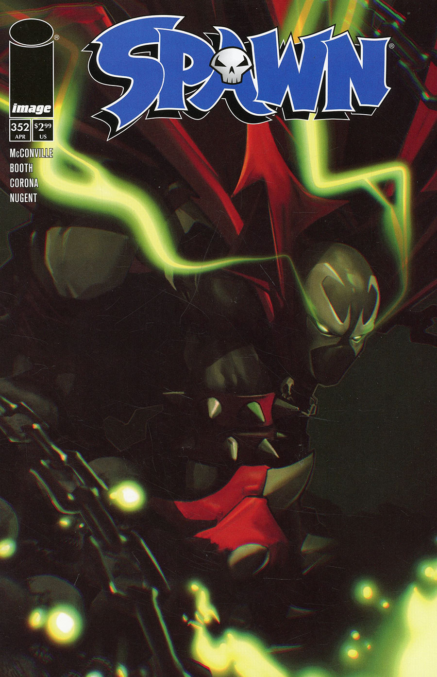 Spawn #352 Cover B Variant Francesco Tomaselli Cover