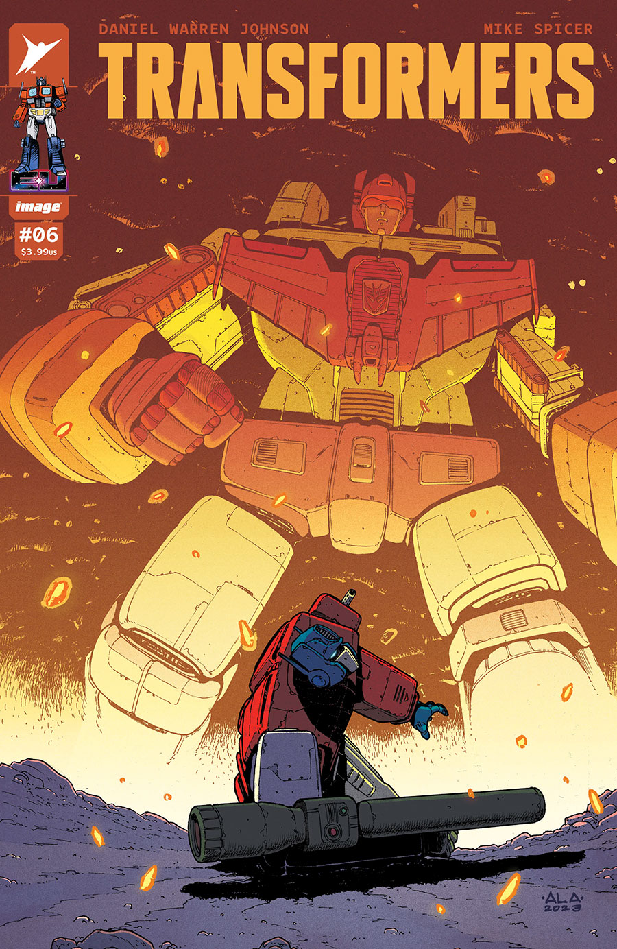 Transformers Vol 5 #6 Cover B Variant Andre Lima Araujo Cover (Limit 1 Per Customer)