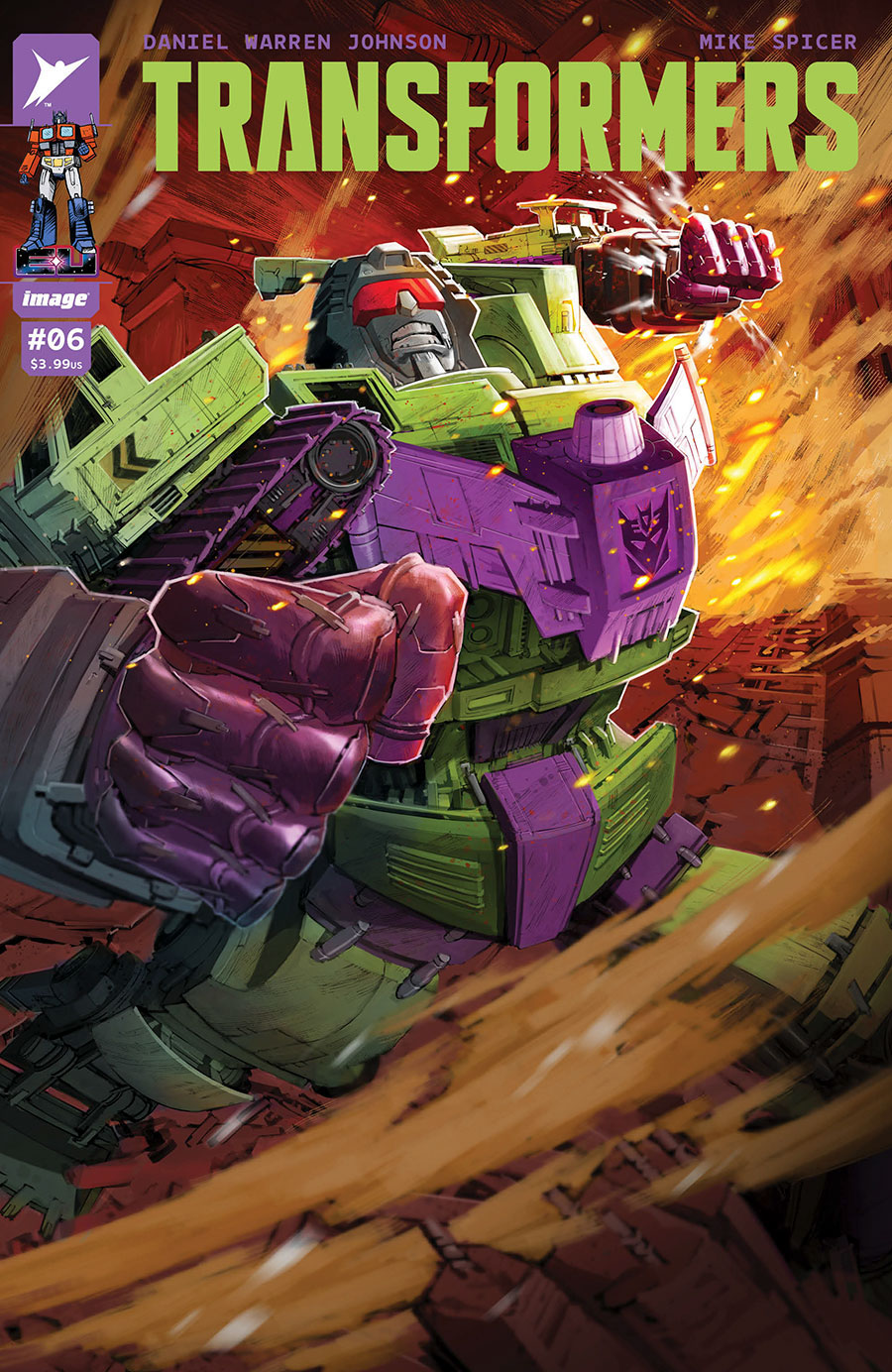 Transformers Vol 5 #6 Cover D Incentive Eric Canete Variant Cover