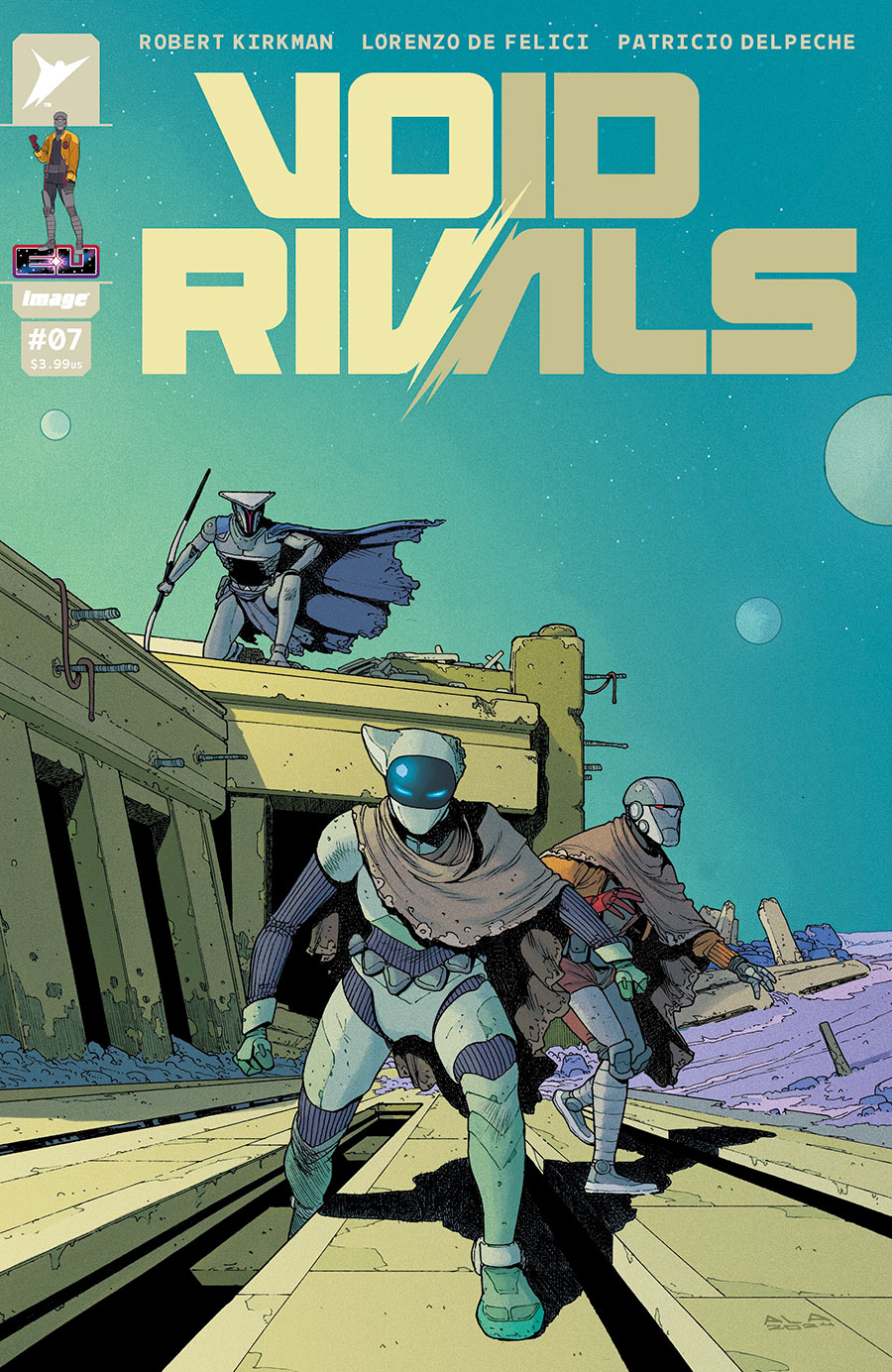 Void Rivals #7 Cover C Incentive Andre Lima Araujo & Chris O Halloran Connecting Variant Cover