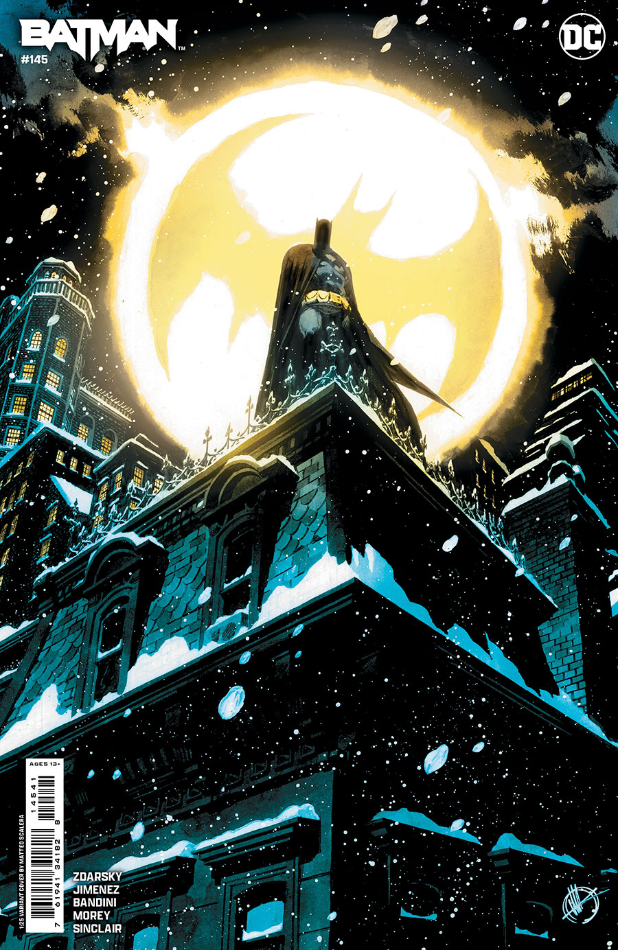 Batman Vol 3 #145 Cover E Incentive Matteo Scalera Card Stock Variant Cover