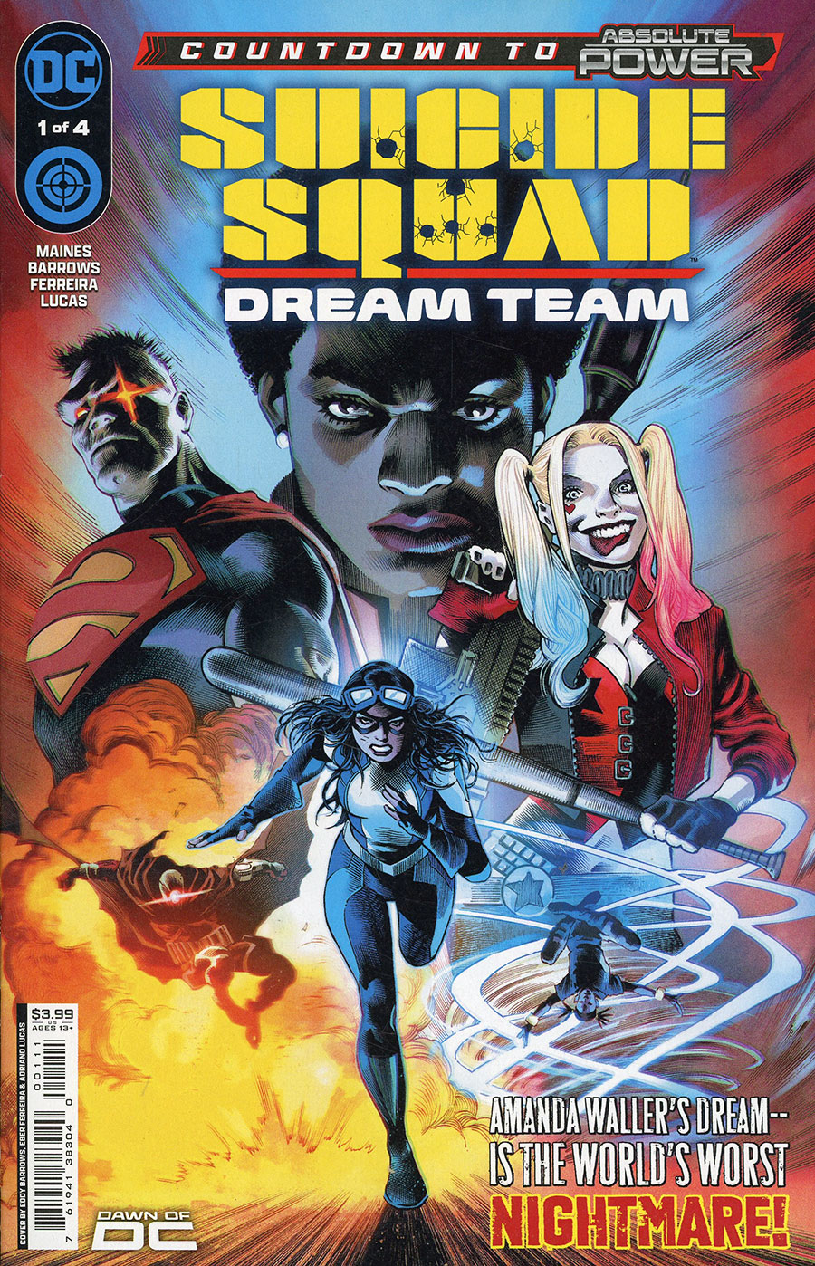 Suicide Squad Dream Team #1 Cover A Regular Eddy Barrows & Eber Ferreira Cover